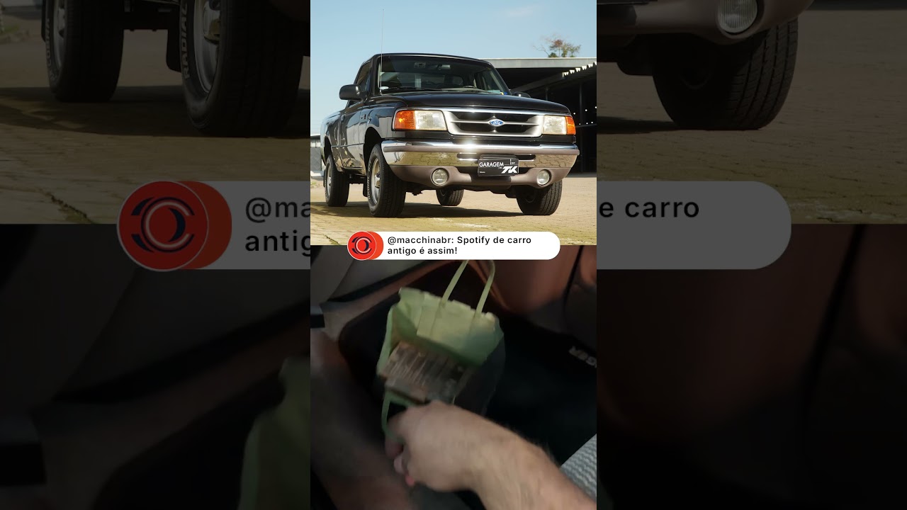 Spotify diferenciado! Quem tem carro antigo entende