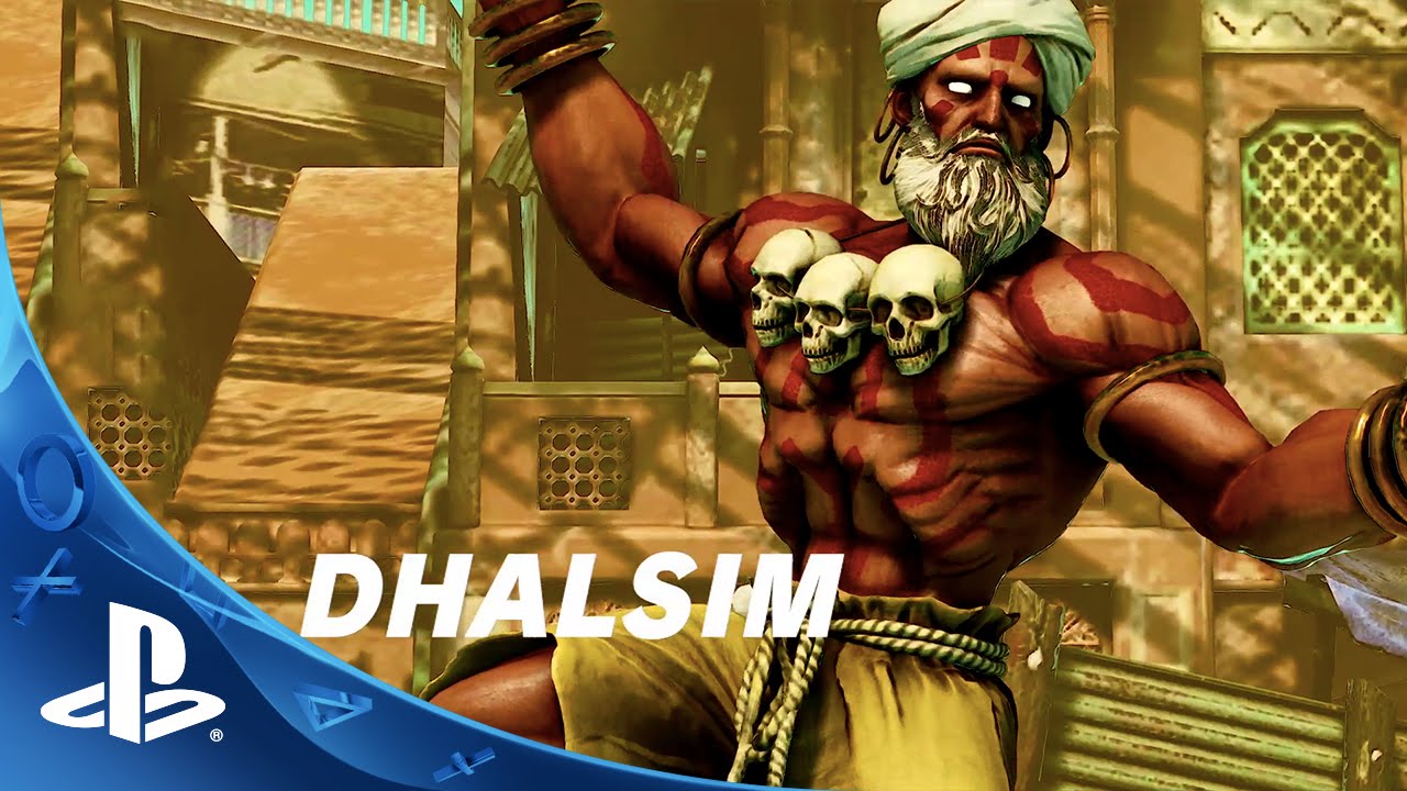 Street Fighter V Launching February 16th, 2016, Dhalsim Revealed