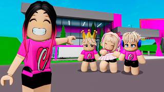 VIVENDO EM UM BROOKHAVEN ROSA POR 24 HORAS!