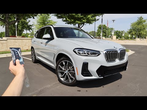 Thumbnail for 2022 BMW X3 xDrive30i: Start Up, Walkaround, Test Drive, POV and Review by SUV, BMW, BMW X3, Car