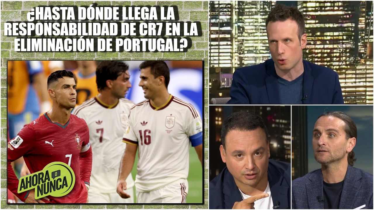 PORTUGAL fue un REHÉN VOLUNTARIO de CRISTIANO RONALDO y sus INTERESES PERSONALES | Ahora o Nunca