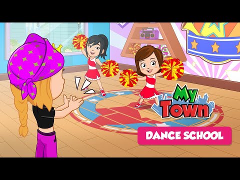 Wideo My Town : Dance School. Girls Pretend Dress Up Fun