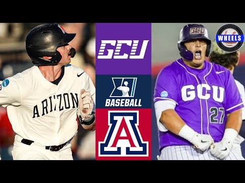 Grand Canyon vs #13 Arizona | Tucson Regional Opening Round | 2024 College Baseball Highlights