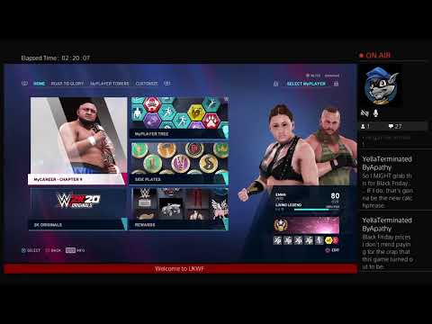 Ulmarwolf road to prestige WWE 2k20 pt8 my career  (not PG.)