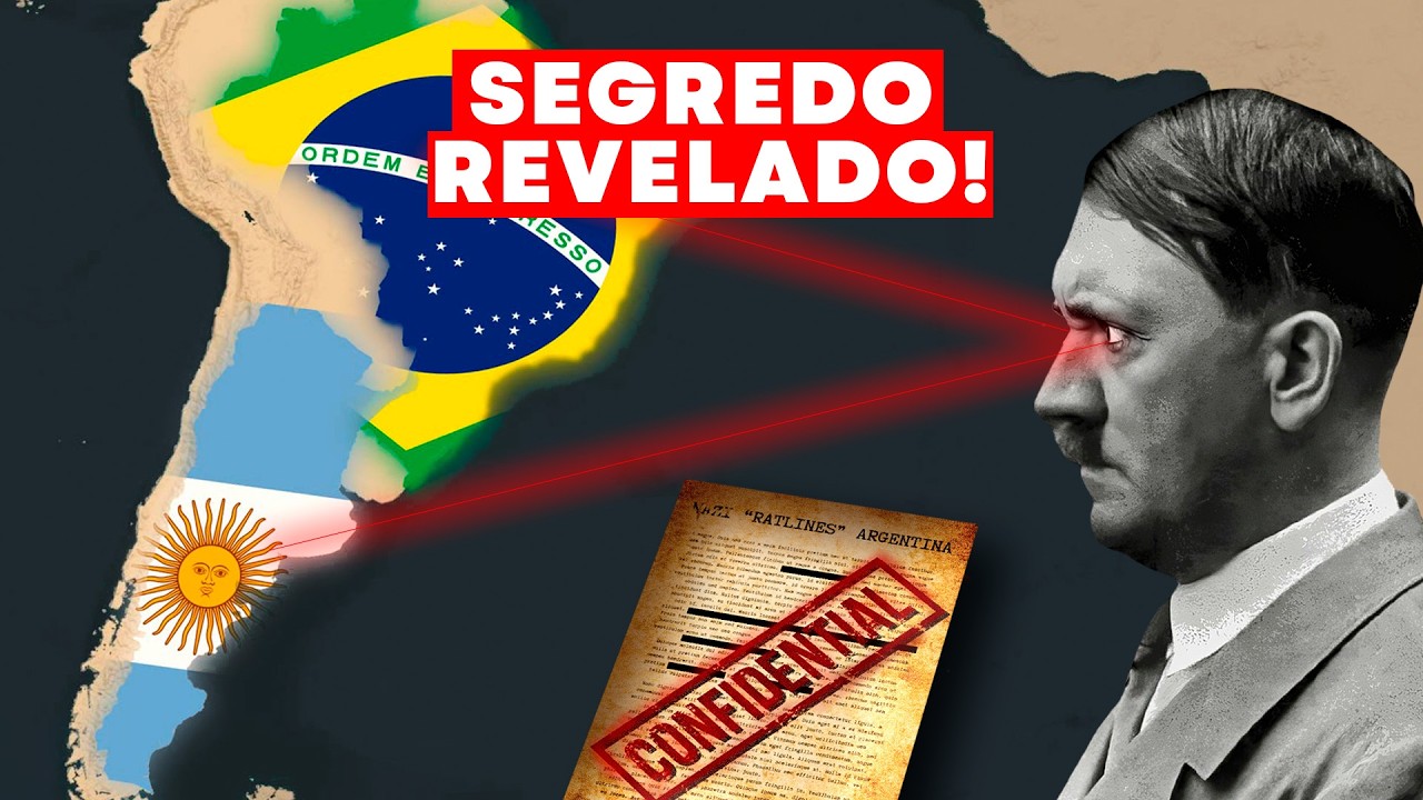 A fuga SECRETA de nazistas para a ARGENTINA e até o BRASIL!