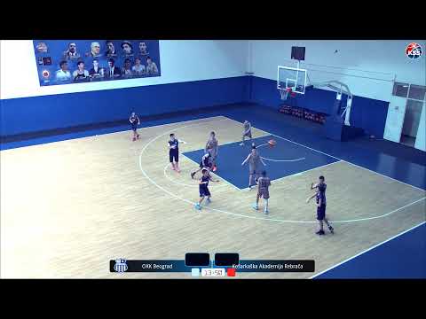Mlađi pioniri OKK Beograd - Košarkaška Akademija Rebrača