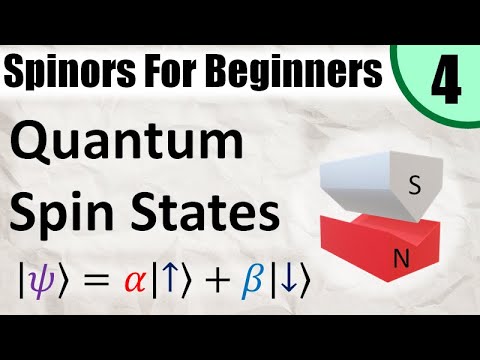 Spinors for Beginners 4: Quantum Spin States (Stern-Gerlach Experiment)