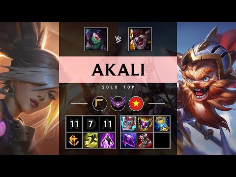 Akali Top vs Kled - VN Master Patch 25.10