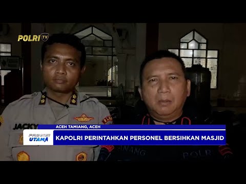 MABES POLRI SUMBANG "SOUND SYSTEM" ADZAN KEMBALI MENGGEMA DI MASJID SYUHADA ACEH TAMIANG