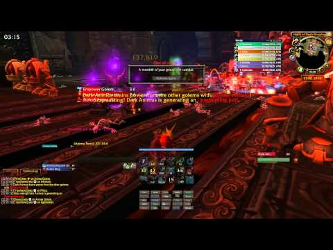 Skunkworks of Stormreaver 25 man Heroic Dark Animus Hunter PoV