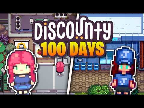 I Played 100 Days of DISCOUNTY (If Joja Mart Took Over Stardew Valley...)
