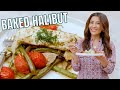 You've NEVER had fish this good! Baked Halibut and Veggies!