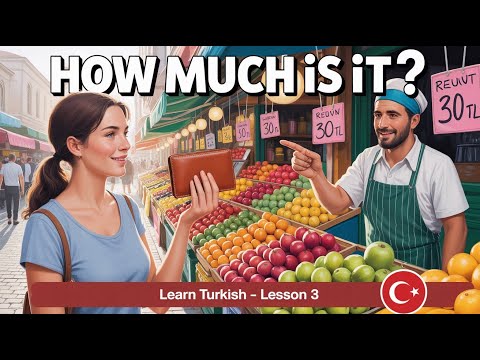 Lesson 3: Everyday Basics – Numbers, Prices, Money | Real Turkish for Shopping 🇹🇷