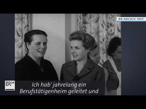BR24 Retro: Bräuteschule in München 1957