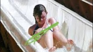 ウォータースライダーでハプニング