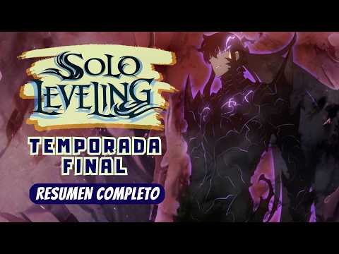 SOLO LEVELING TEMPORADA 5 | SUNG JIN WOO vs TODOS LOS MONARCAS |  RESUMEN COMPLETO