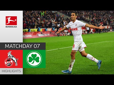 1. FC Köln - Greuther Fürth 3-1 | Highlights | Matchday 7 – Bundesliga 2021/22