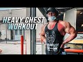 Heavy Chest Workout + 12 Weeks Out Check In | Road To IFBB Pro