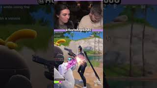My first TRIPLE ELIMINATION in #fortnite 🥹🥹🥹