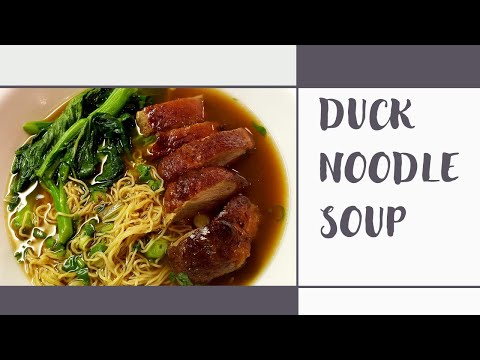 30 mins, Cheating Duck Noodle Soup