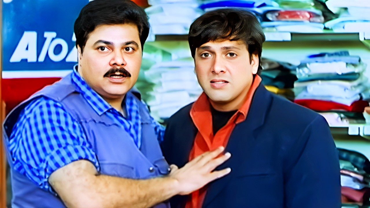 Govinda & Satish Shah Best Comedy Scene 😂 | Anari No 1 Movie