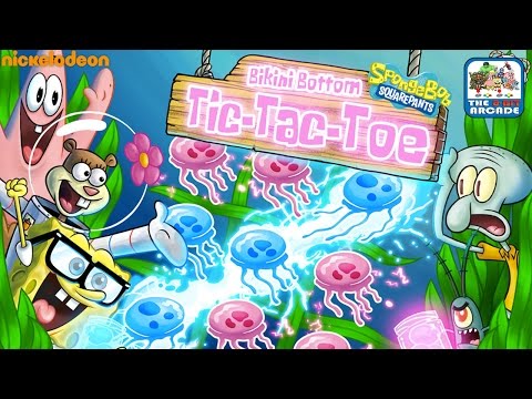 SpongeBob SquarePants: Bikini Bottom Tic-Tac-Toe - Match 3 In A Row (Gameplay) Video
