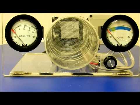 Aldes MR   Constant Airflow Regulator Demo