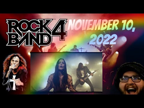 Rock Band 4 DLC November 10, 2022 ~ The Dark Element/Dio!