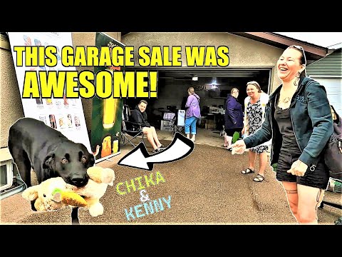 Ep468:  BOXFULLS OF AWESOME FINDS AT THIS GARAGE SALE!  😯  Shop with me for amazing thrifting deals!