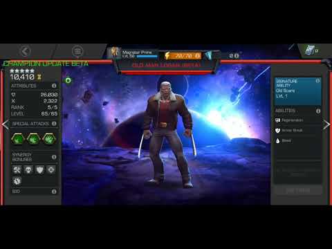 MCOC Old Man Logan and Colossus Beta