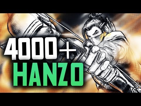 What 4000+ Hours Of Hanzo Experience Looks Like - Overwatch
