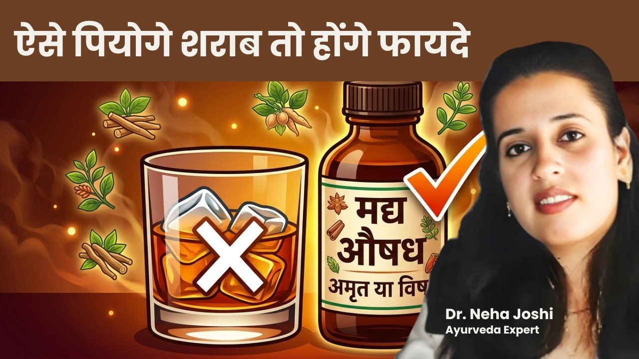 आयुर्वेद में शराब पर चर्चा | अमृत या विष? शराब पीने के आ