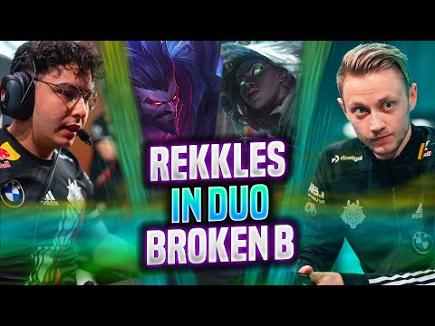 REKKLES IN DUO WITH BROKEN BLADE! - KC Rekkles Plays Senna Support vs Tahm Kench! | Season 2022