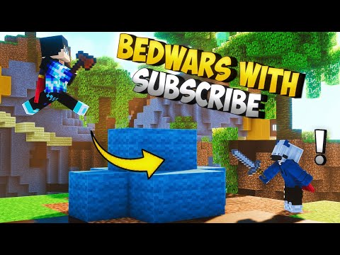 Bedwars With Subscribers | Pika Network | Minecraft Lets play