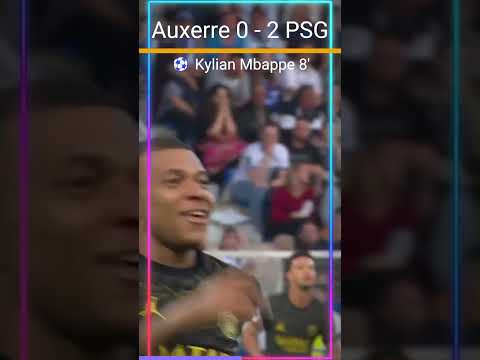 auxerre 1 - 2 psg ligue 1 futbol saccer #football #soccer futbol saccer soccer football