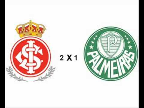 INTERNACIONAL 4 X 1 PALMEIRAS BRASILEIRÃO SÉRIE A 2008