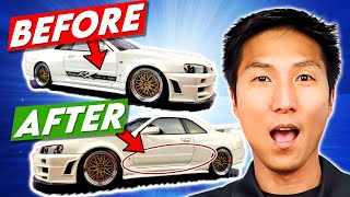 How To Remove DECALS off Resin Model Cars!