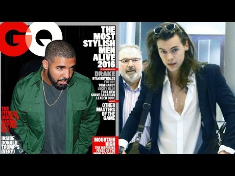 Harry Styles, Drake Named GQ's Most Stylish Men In The World