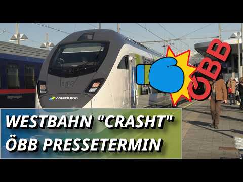 Westbahn "crasht" ICE Zugweihe von ÖBB und Deutscher Bahn (DB) in Graz