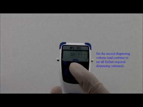 A&D MPA Pipette - Sequential Dispensing (SD) mode | A&D's Single Channel Electronic Pipettes