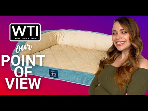 Serta Ortho Quilted Couch Pet Beds - WTI product video review