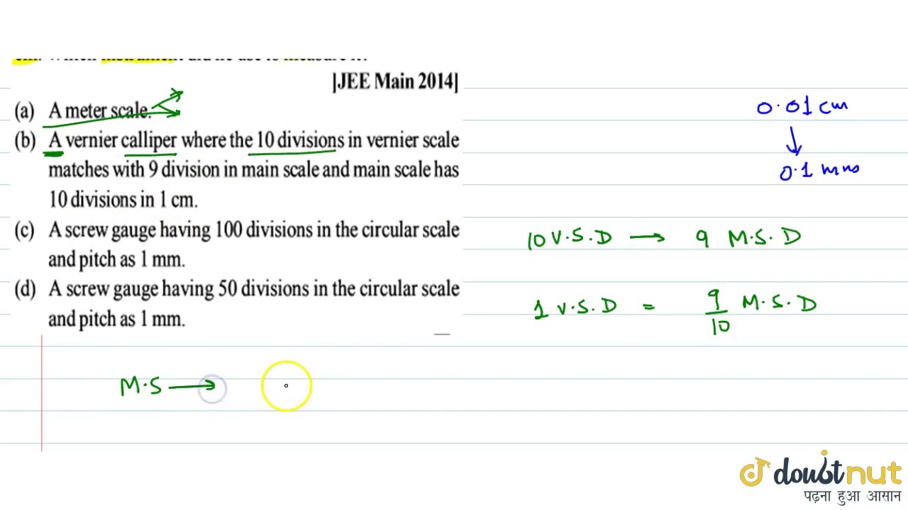Watch video A student measured the length of a rod and wrote it as `3.50cm`. Which insturment did he Now A student measured the length of a rod and wrote it as `3.50cm`. Which insturment did he