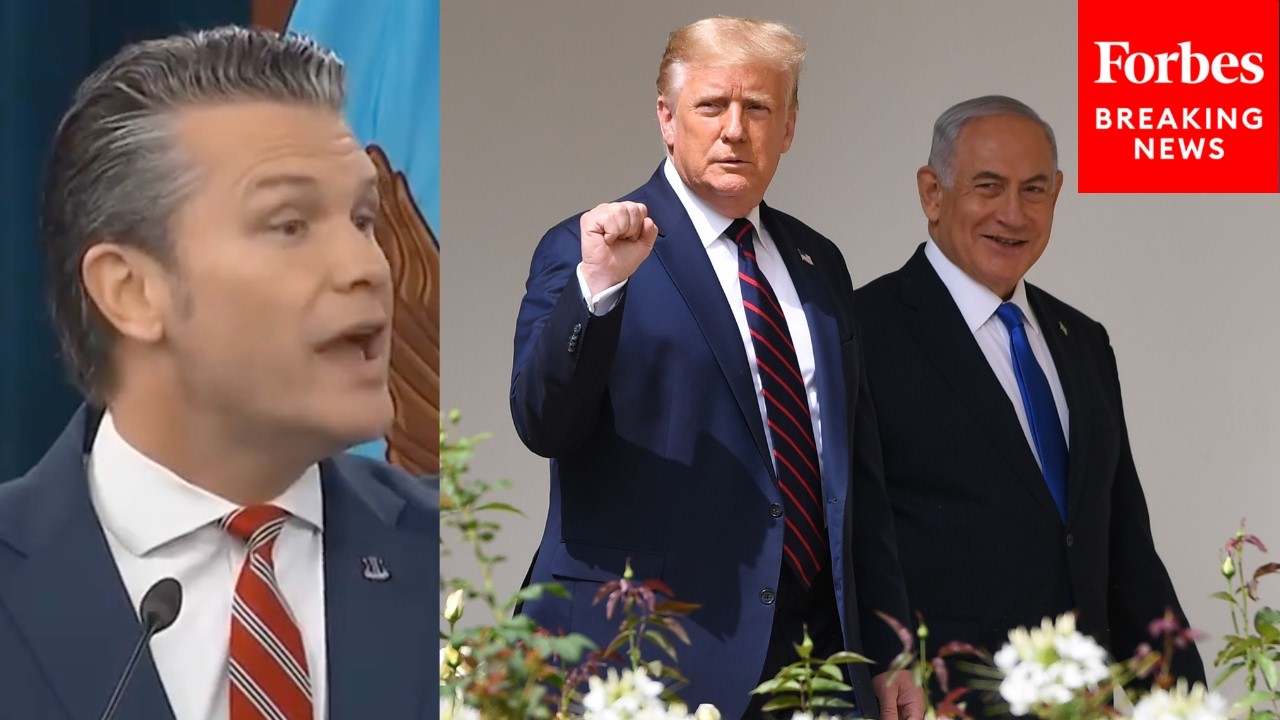 Video | Hegseth Refutes 'False Premise' That Trump 'Is Being Pulled' Into Iran War By Netanyahu, Israel