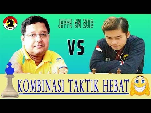 KOMBINASI TAKTIK HEBAT PECATUR NOVENDRA SAAT MENGHADAPI ARGHYADIP di JAPFA GM 2019