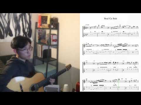 Gypsy Jazz Guitar Tabs | Seul Ce Soir [ Head Transcript ]