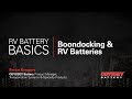 “ODYSSEY® Battery Academy” Episode 4: Boondocking & RV Batteries
