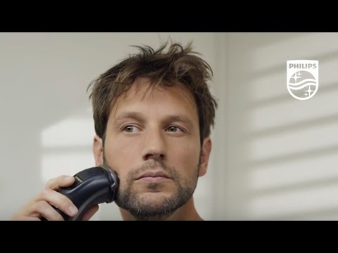 Nueva afeitadora Philips Serie 3000: cómo afeitar en seco