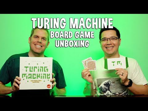 Unboxing Turing Machine - Code Breaking Board Game