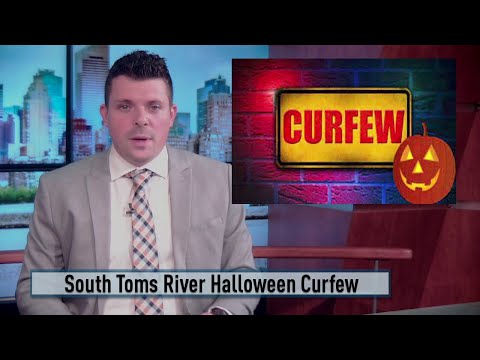 NJ South Toms River Halloween Curfew