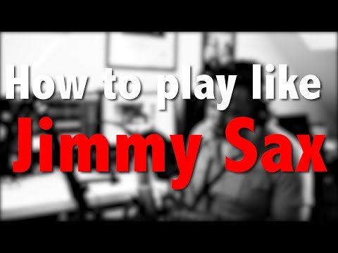 #6 Nauka Gry na SaksofonieHow To Play [Grać jak]  Jimmy Sax, "No Man, No Cry" English Subs